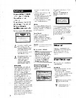 Sony CDPCX53 TV Operating Manual