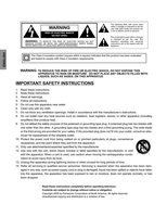 Panasonic CT27HC15 CT27HL15 CT32HC15 TV Operating Manual