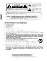 Panasonic CT30WC14 CT30WX54 CT34WX54 TV Operating Manual