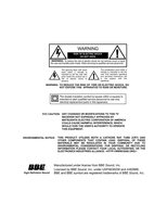 Panasonic CT32SX12 CT36SX12 TV Operating Manual