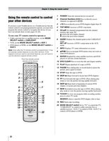 Toshiba CT90259OM Universal Remote Control Operating Manual