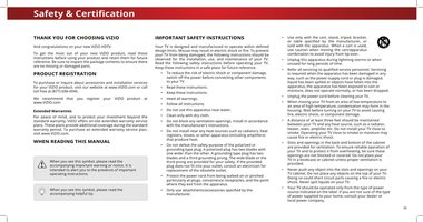 Vizio D48-D0 TV Operating Manual