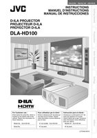 JVC DLAHD100BU Projector Operating Manual