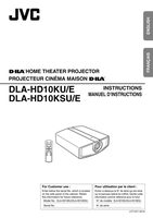 JVC DLAHD10KSU DLAHD10KSU/E DLAHD10KU/E Projector Operating Manual