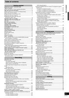 Panasonic DMREH75V DMREH75VS DVD/VCR Combo Player Operating Manual