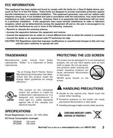 Sanyo DP26648 DP32648 TV Operating Manual