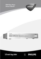 Philips DVDQ50AT DVD Player Operating Manual