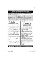 Philips DVP3140 DVD Player Operating Manual