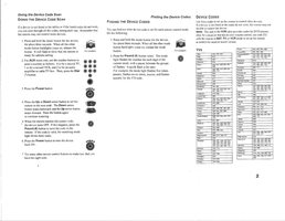 JVC Dish-OM Universal Remote Control Operating Manual