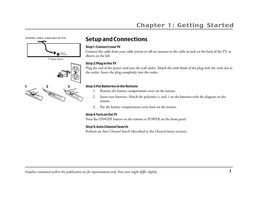 RCA E13320 TV Operating Manual