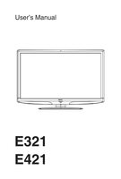 NEC E321OM TV Operating Manual