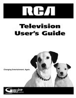 RCA F19426 TV Operating Manual