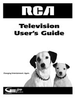 RCA F26317 F26317YX1 F31317 TV Operating Manual