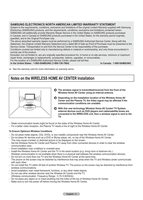 Samsung FPT5094W FPT5894W TXR2035X/XA TV Operating Manual