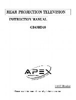 Apex GB43HD10OM TV Operating Manual