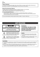 JVC GRDVL822 GRDVL822U Video Camera Operating Manual