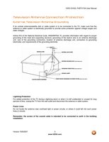 Vizio GV42LF TV Operating Manual