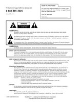 Zenith H20F50DT TV Operating Manual