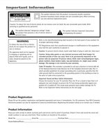 RCA HD26W854T TV Operating Manual