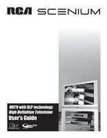 RCA HDLP50W151 HDLP61W151 TV Operating Manual