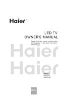 Haier HL22XLT2 TV Operating Manual