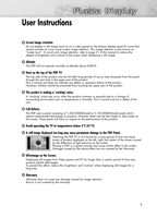 Samsung HPR6372OM TV Operating Manual