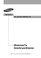 Samsung HPS6373 TV Operating Manual