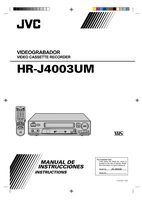 JVC HRJ4003UM VCR Operating Manual