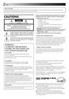 JVC HRVP472U HRVP672U VCR Operating Manual