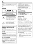 JVC HRXVC33US HRXVS44US TV/VCR Combo Operating Manual