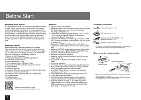 Onkyo HT-R693 Audio/Video Receiver Operating Manual