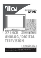 ilo IWF2706 TV Operating Manual