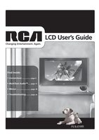 RCA L23W10 L26W11 L32W11 TV Operating Manual