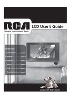 RCA L26WD12 TV Operating Manual