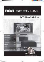 RCA L26WD14 L32WD14 L37WD14 TV Operating Manual