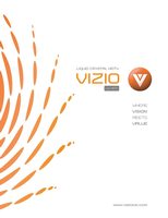 Vizio L37 TV Operating Manual