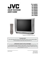 JVC AV27D503 AV32D203 AV32D303 TV Operating Manual