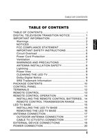 Westinghouse LD3235OM TV Operating Manual