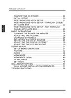 Westinghouse LD3235OM TV Operating Manual