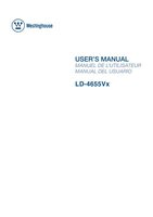 Westinghouse LD4655VXOM TV Operating Manual