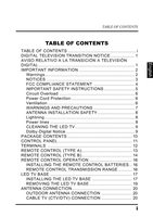 Westinghouse LD4680OM TV Operating Manual