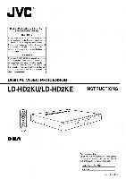 JVC LDHD2KE LDHD2KU DVD Recorder (DVDR) Operating Manual