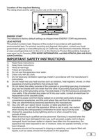 Hitachi LE24C109 TV Operating Manual