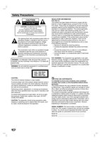 LG LHD6530 Home Theater System Operating Manual