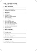 LG LSN180HSV4 Air Conditioner Unit Operating Manual