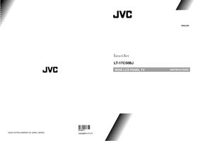 JVC LT17C50BJ LT17C50BU LT17C50BU/Z TV Operating Manual