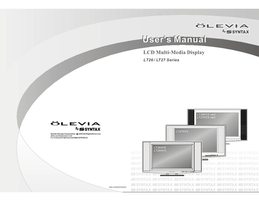 Olevia LT26HVE LT26HVX LT27HVS TV Operating Manual