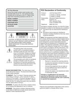 Mitsubishi LT40148 LT46148 LT46246 TV Operating Manual