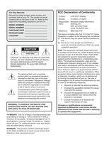 Mitsubishi LT46244 LT52244 TV Operating Manual