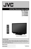 JVC LT37X898 LT42X898 LT47X898 TV Operating Manual